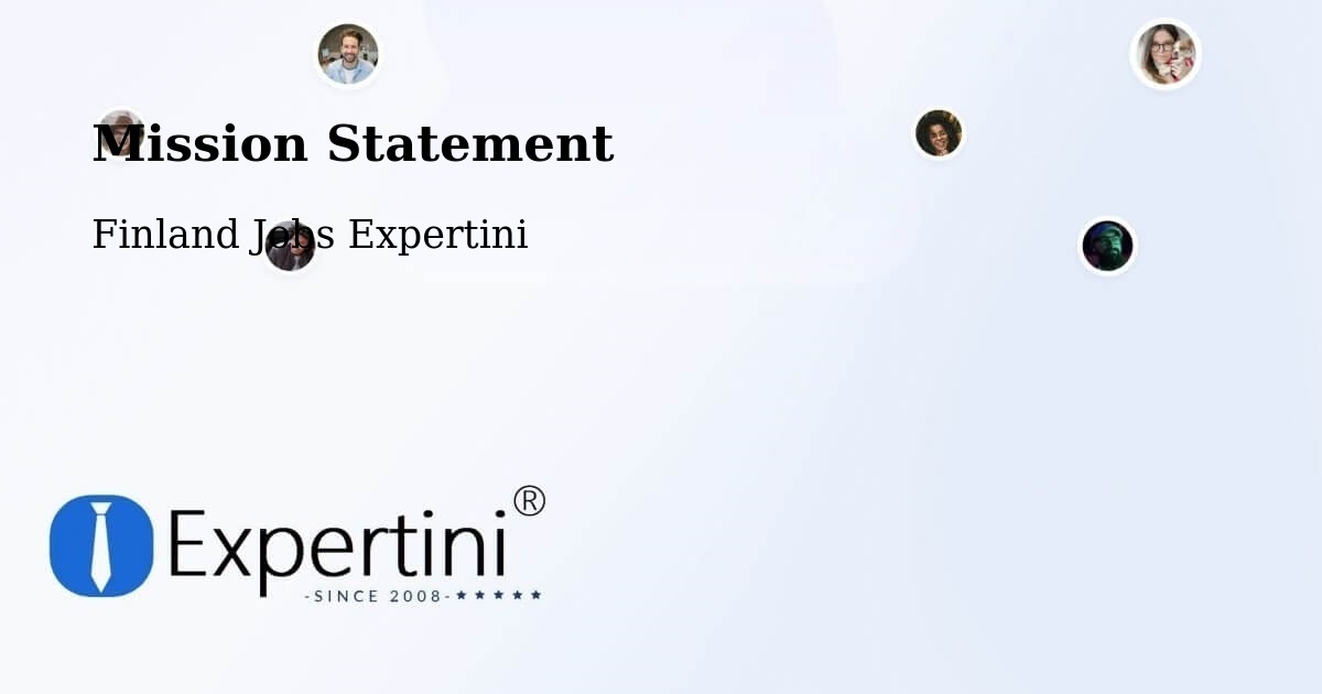 Mission Statement - Finland Jobs Expertini